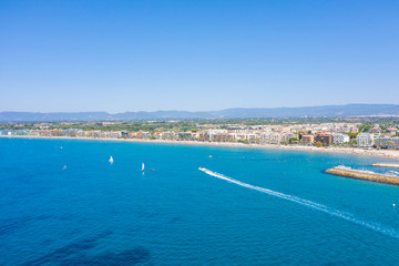 Spain, Salou Beach. Travel Paradise