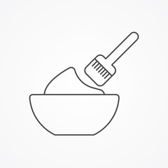 Dye vector icon sign symbol