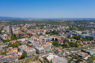 Obraz premium Spain, Salou Beach. Travel Paradise