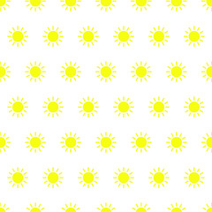  sun seamless  pattern. colorful cartoon texture for kids.  pattern for children. Background