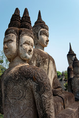 Vientiane Laos: Buddha Park (Xieng Khuan)  Sculpture Park