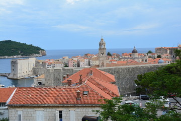 Fototapeta premium Dubrovnik Vieille Ville Croatie