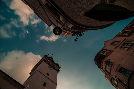 buildings in the sky