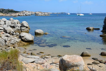 Fototapeta na wymiar Îles Lavezzi Corse Méditerranée France