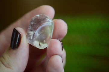 Polished Clear Quartz , Crystal formations. Great to amplify an Alter or Grid!