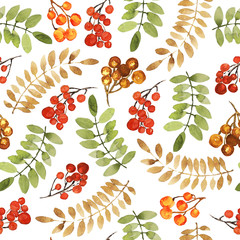 watercolor Christmas pattern