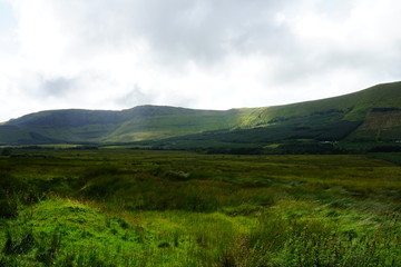 Fototapeta na wymiar County Sligo, Gleniff, Benbulben Mountain, Wild Atlantic Way, Ireland