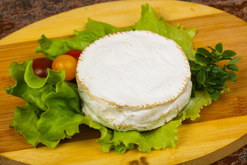 Delicous camembert cheese
