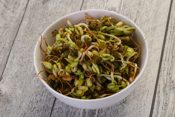 Mash bean sprout