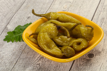Pickled green pepper