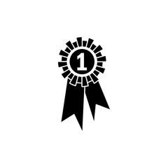 award icon trendy flat design, medal icon