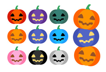 ハロウィンかぼちゃアイコン