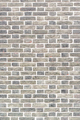 Gray Brick wall for background or texture. Old gray brick wall texture background  