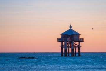 Lighthouse at the End of the World or Le Phare du Bout du Monde in La Rochelle France
