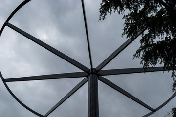 Abstract modern architecture.