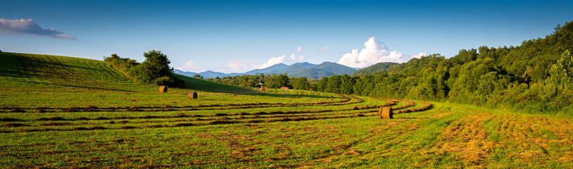 Brasstown City Smokey Mountains in North Carolina