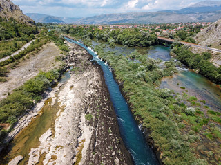 The Confluence of Neretva and Buna River have remarkable river gorge along with tufa waterfalls,...