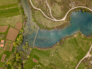 The Gornjepolje Spring (Gornjepoljski Vir) is a huge karst spring in the Central Montenegro close to Nikšić Niksic