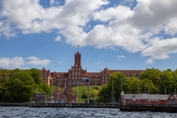 Obraz premium Marineschule in Flensburg 