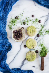 Chocolate Chip Kale Powder Cookies