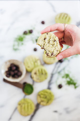 Chocolate Chip Kale Cookies