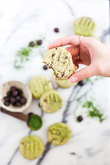 Chocolate Chip Kale Cookies