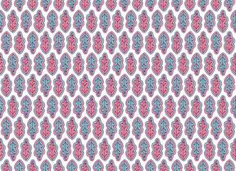 Seamless leaves and grass pattern in vector. Boho style. Cute, hand-drawn, background for children's theme design, holidays, greetings, weddings. Summer stylized pattern. Doodle.