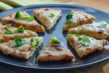 Mini Personal White Pizza