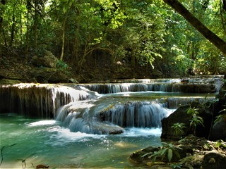 waterfall in forest