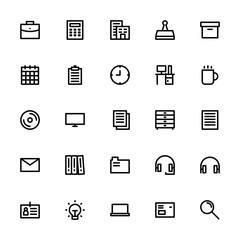 Icons Collection Office Outline/Line 32