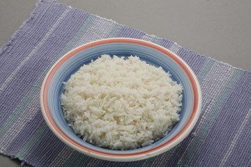 Thai Food. Steamed Rice - Studio