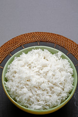 Thai Food. Steamed Rice - Studio