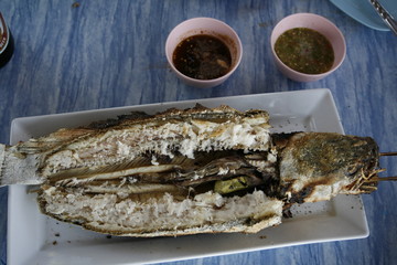 Thai Food. Grill Fish - Nakhon Sawan