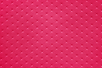 Pink artificial leather pattern used for background. leather background