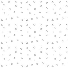 Pattern geometric style. Background pattern.