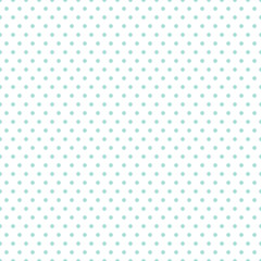 Abstract blue polka dot background pattern.