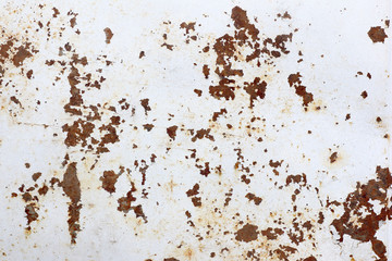 Old grunge rust metal panel texture background