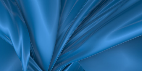 Abstract silk background. 3D rendering.