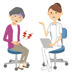 看護師　問診　説明