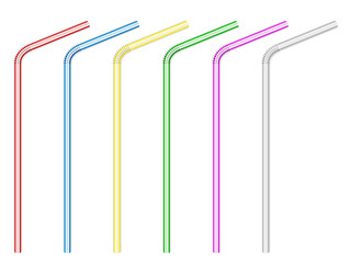 Drinking straw set