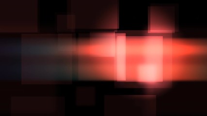 2d animation of futuristic motion background with red squares movement in the black. Fine suitable for some holiday or business video. Seamless loop.