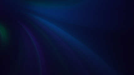 3D rendering multicolored abstract fractal on black background