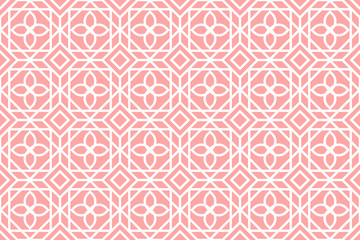 Fototapeta premium Oriental pattern. Geometric ornament tile design