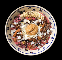 A delicious bowl as a wholesome,.healthy meal