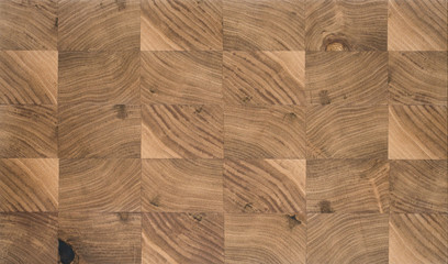 Texture of walnut end grain cutting board