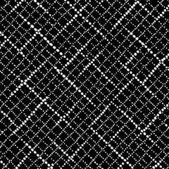 Abstract black and white illustrated background pattern of spots, cracks, dots, chips, shapes, lines