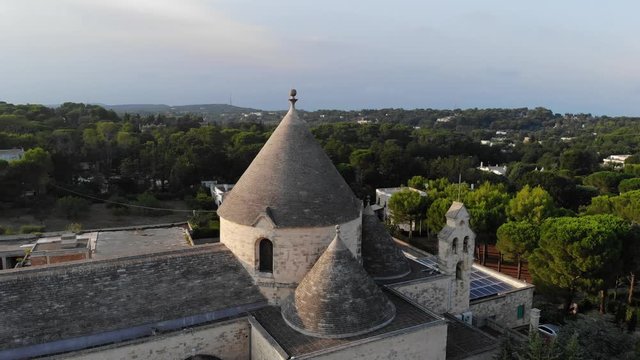 Selva di Fasano Church, Apuglia, Italy near Bari