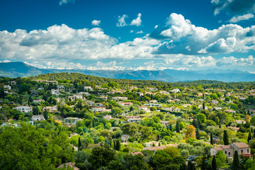 Country mansions of Mougins in the region Alpes-Maritimes