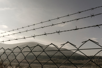 Prison safety fence