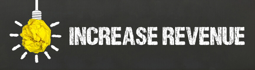 Fototapeta premium Increase revenue 